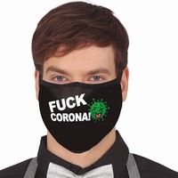 Rúška Fuck Corona pre dospelých