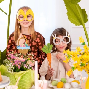 Rekvizity do fotokoutku Velikonoce 8 ks