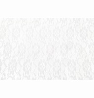 ŠERPA stolová Krajka bílá 30cmx5m