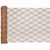 ERPA NA STL lurexov sie Rose Gold 28cm x 3m