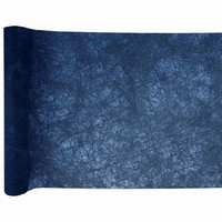 ŠERPA stolová netkaná textilie námořnicky modrá 30cmx5m