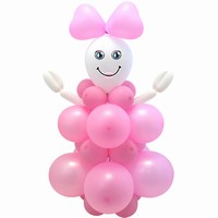 SET balónikov DIY Baby Girl