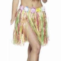 Sukňa havajská krátka multicolor
