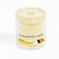 SVIEČKA vonná bez obalu Francúzska vanilka 4,5 x 4 cm