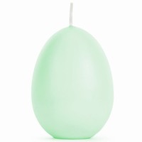 Sviečka Vajíčko svetlo zelené, 10 cm (1 ks)