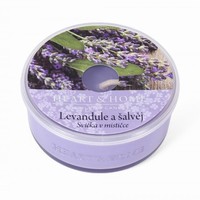 SVIEKA vonn Heart & Home v skle 6x 2,5 cm - Levandua a alvia