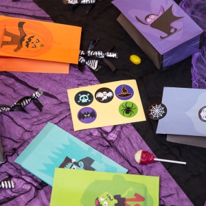 Sky na cukrov Halloween Monsters 6 ks