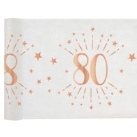 erpa stolov Sparkling 80. narodeniny 30 cm x 5m