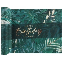 erpa stolov zelen Jungle birthday 28 cm x 3 m