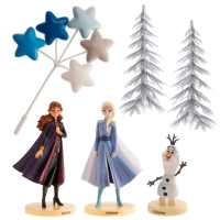 Sprava dekorci na tortu Frozen 2 6 ks