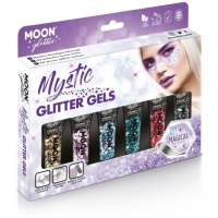 Sada glitrov Moon Glitter Mystic mix 6 ks
