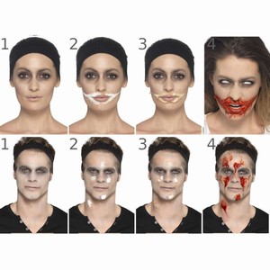 Set latexov make-up a krev
