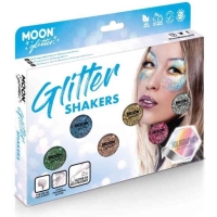 Set trblietok Glitter Shakers holografické mix farieb 6 ks