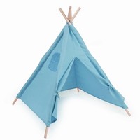 Stan detsk Teepee modr 80 x 80 x 95 cm