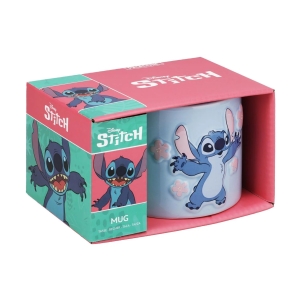 Stitch, hrnek embosovan