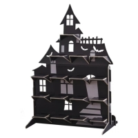 Stojan na cupcakes Halloween Straideln dom 50 x 38 cm