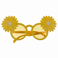 Summer párty okuliare Žlté kvety 1 ks
