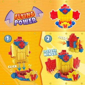 Superthings Sada figurek Rescue Force jet s psluenstvm