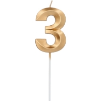 Svieka Glamour slo 3 Gold Metallic