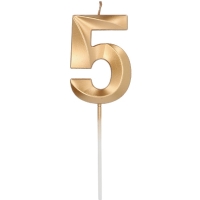 Svieka Glamour slo 5 Gold Metallic
