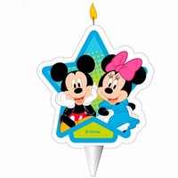 Sviečka na tortu Mickey a Minnie 7,5 cm