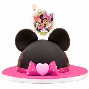 Svíčka dortová Minnie Mouse 7,5 cm