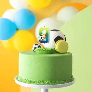 Svka dortov Fotbal "0" 6 cm