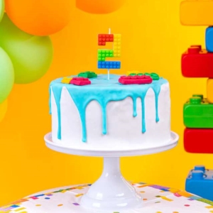 Svka dortov slo 2 Lego kostiky 11 cm