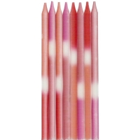 Svieky na tortu Nude Delight 10 cm, 24 ks