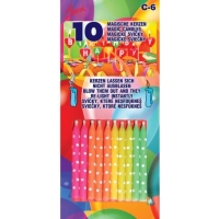 Svieky tortov nesfknuten Color 10 ks