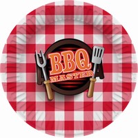 Taniere papierov Bbq Party 27 cm, 8 ks