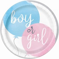 Taniere papierové Chlapec alebo dievča 22 cm, 8 ks