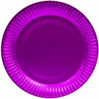 Taniere papierov metalick magenta 23 cm, 8 ks