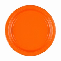 Taniere papierové oranžové 23 cm 8 ks