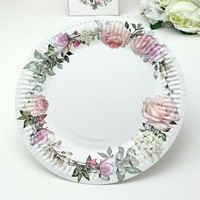 TANIERE papierov s motvom ru 23cm 8ks