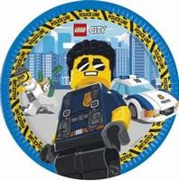 Tanieriky Lego City 23 cm, 8 ks