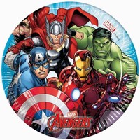 Taniere papierové Avengers 20 cm, 8 ks