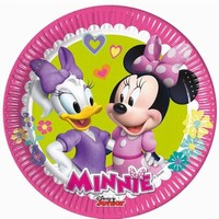 Tanieriky papierov Minnie Happy Helpers 20 cm, 8 ks