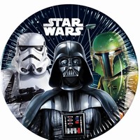 Tanieriky papierov Star Wars Galaxy 19,5 cm (8 ks)