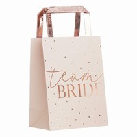 Tatiky darekov Team Bride Rose Gold 27 x 14,5 cm, 5 ks