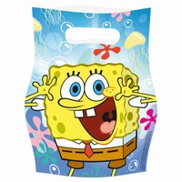TAŠTIČKY plastové SpongeBob 6ks