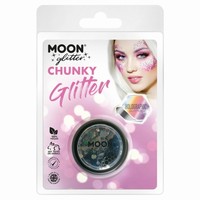 Trblietky Chunky Glitter holografick ierne