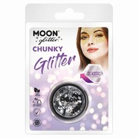 Trblietky Chunky Glitter strieborn