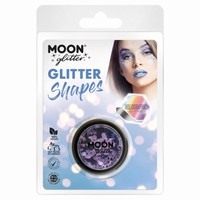 Trblietky Glitter Shapes holografické fialové