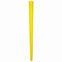 PALIČKY na balóniky ECO papierové žlté 40cm 25ks