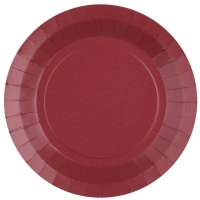 Taniere papierov Burgundy 22,5 cm 10 ks