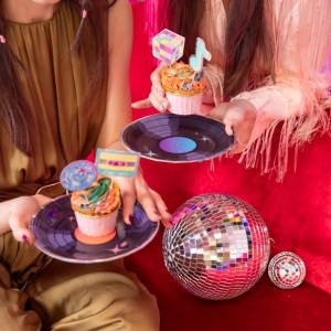 Paprov tale Disco 18 cm 6 ks