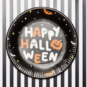 Tale paprov Happy Halloween 23 cm 8 ks