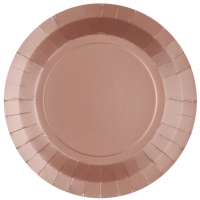 Taniere papierov Rose Gold 22,5 cm 10 ks