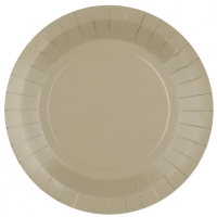 Taniere papierov Taupe 22,5 cm (10 ks)